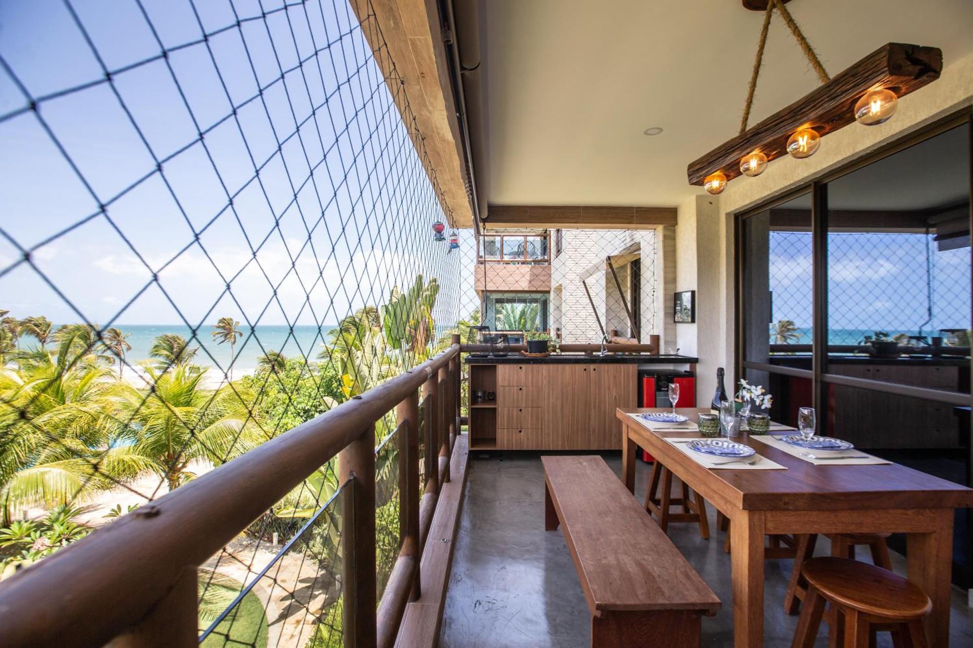 Cumbuco Wai Wai Apartamento Com Vista Para O Mar Extérieur photo